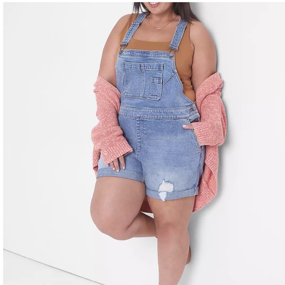 Lane Bryant Shortall Short/overall size 20
